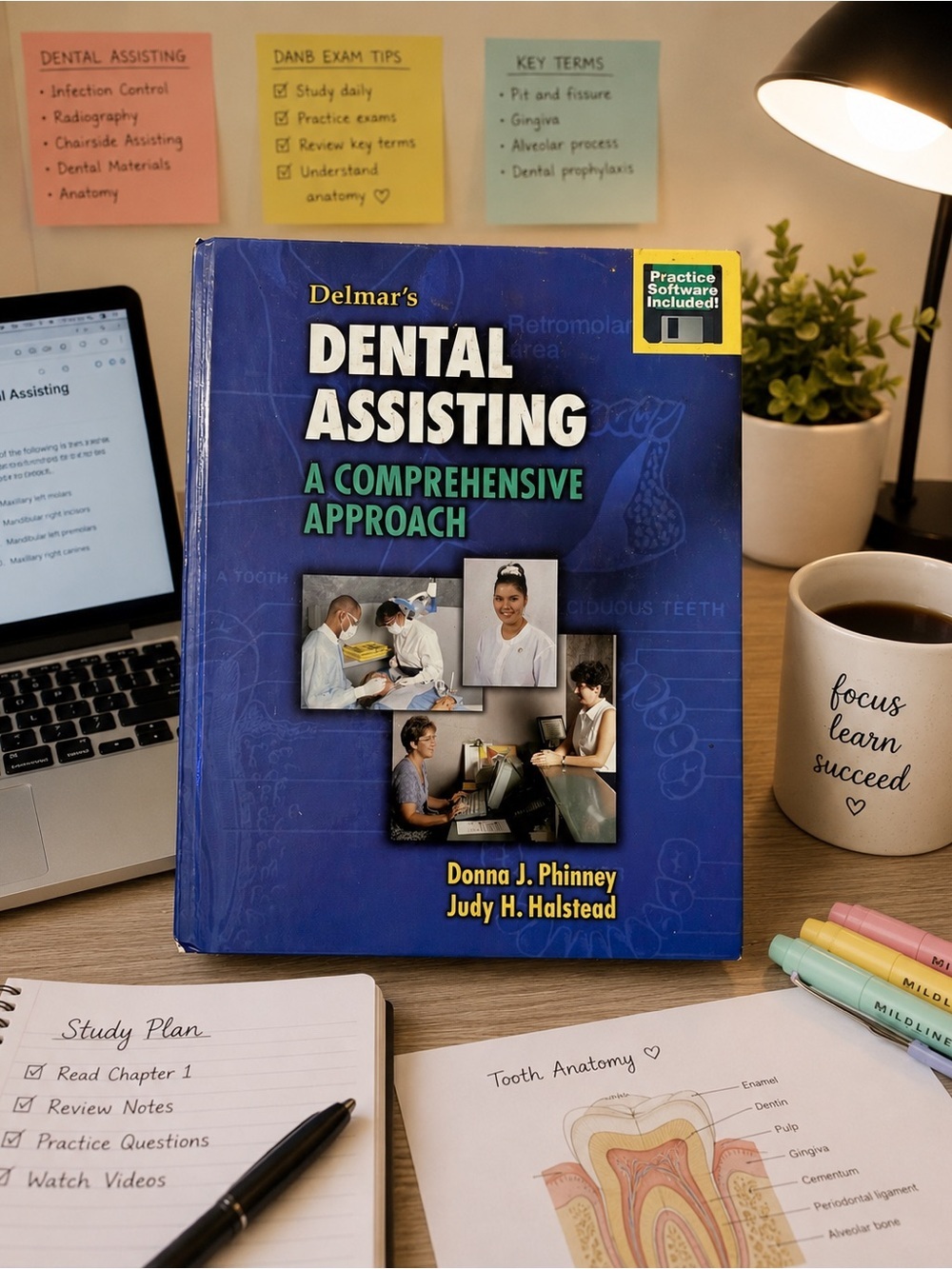 Delmar’s Dental Assisting: A Comprehensive Approach Textbook | DANB Exam Prep